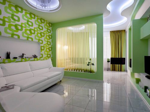 Дизайн гостиной-спальни