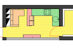 Дизайн кухни с балконом: использование лоджии, схемы (фото и видео)