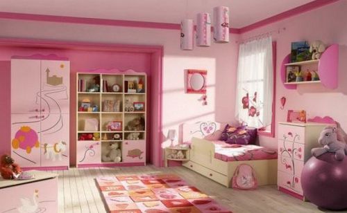 Интерьер детской комнаты для девочки: идеи с фото