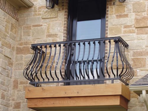 Кованые балконы с фото, ограждения, французский кованый балкон