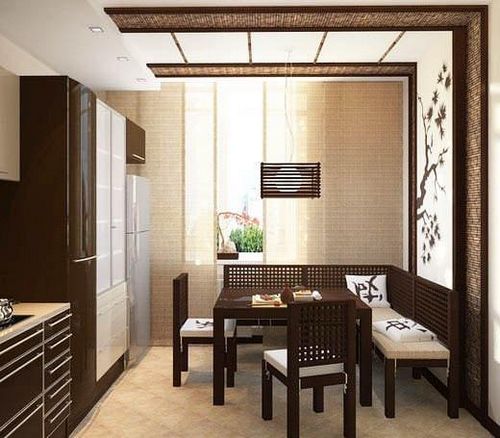 Кухня в японском стиле: фото, дизайн интерьера, шторы, кухня-гостиная своими руками