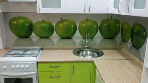 Кухня в зеленом цвете: 25 фото дизайна интерьера