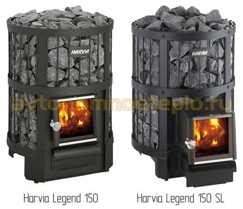 Финские дровяные печи Harvia Legend 240, 150, 300 (Харвия Легенд)
