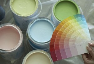 Покраска стен колером - этапы и итоги работ