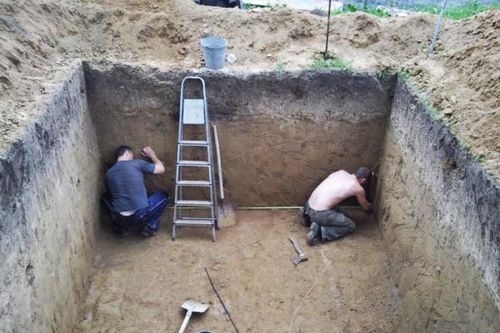 Погреб в частном доме своими руками, как построить на даче - пошаговое фото