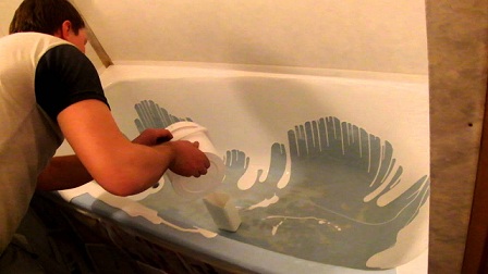 Видео: покраска ванны своими руками