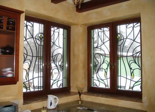 Витражные окна в частном доме классификация и изготовление