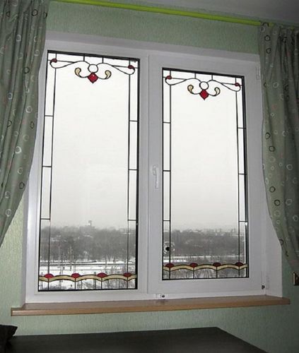 Витражные окна в частном доме классификация и изготовление