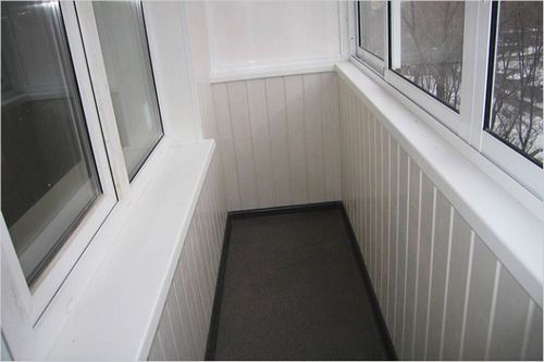 Внутренняя отделка балкона + фото