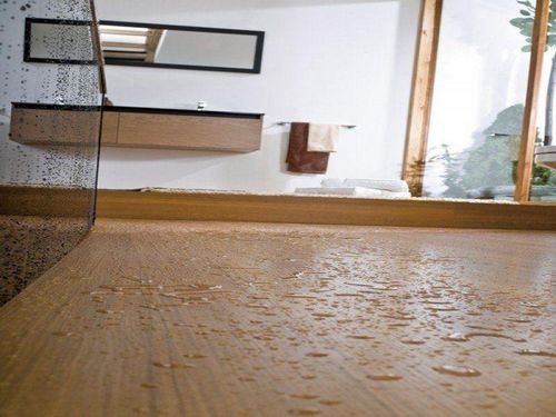 Водостойкий ламинат на кухню (72 фото): влагостойкое покрытие под плитку 34 класса