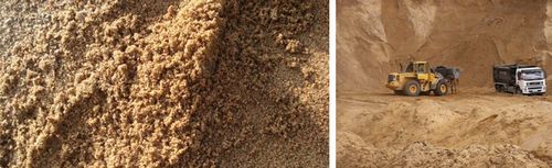 Карьерный песок: технические характеристики, применение, цена за м3