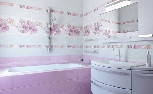 Плитка для ванной комнаты: дизайн, стили и цветовая гамма