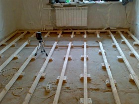 Технология укладка плитки на деревянный пол с применением плит ОСБ и листов ГВЛ