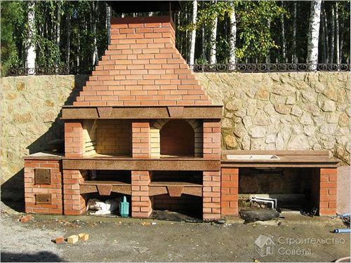 Барбекюшница из кирпича своими руками - строительство кирпичной барбекюшницы + фото, схемы (кирпич, раствор) Барбекюшница из кирпича своими руками - строительство кирпичной барбекюшницы + фото, схемы