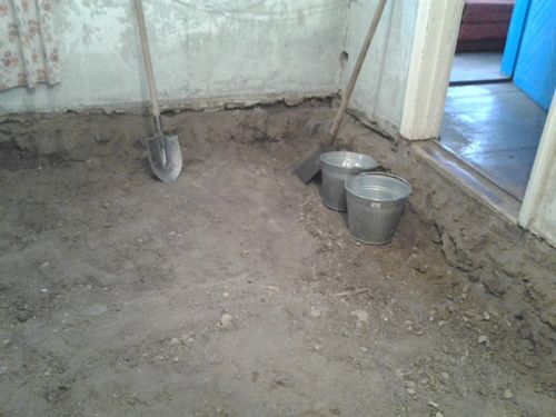 Бетонный пол по грунту - обустройство своими руками! (уровень, грунт) Бетонный пол по грунту - обустройство своими руками!