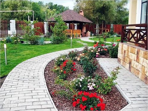 Цветники и клумбы своими руками - оформление, идеи (+фото, схемы) (клумба, цветник) Цветники и клумбы своими руками - оформление, идеи (+фото, схемы)