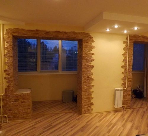 Декоративный камень в интерьере: 20 фото