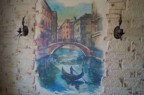 Декоративный камень в интерьере: 20 фото