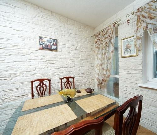 Декоративный камень в интерьере: 20 фото