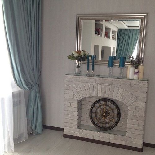 Декоративный камень в интерьере: 20 фото