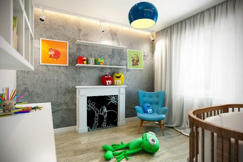 Детская в стиле лофт - простор для творчества - Обустрой дом