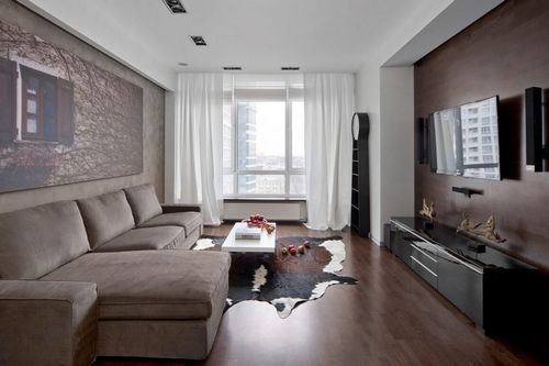 Дизайн двухкомнатной квартиры 60 кв. м (79 фото): варианты оформления интерьера 2-х комнатного помещения, примеры красивых проектов