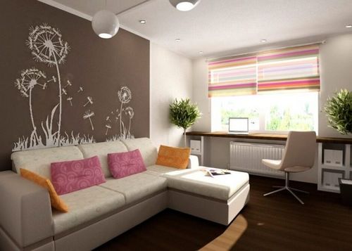Дизайн гостиной в хрущевке: проходная гостиная, интерьер комнат, фото