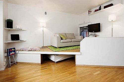 Дизайн комнаты 20 кв м: оформление помещений от 17 до 24 метров квадратных