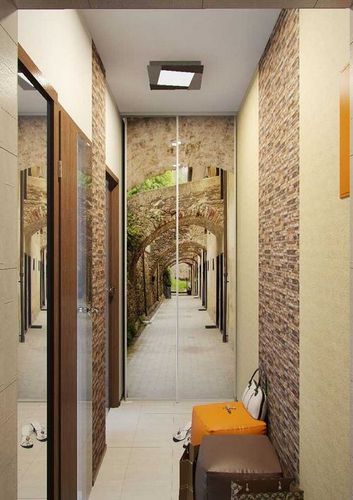 Дизайн коридора в квартире комбинированными обоями (69 фото): как скомбинировать в прихожей два вида цветов, варианты поклейки (обои, стен, коридор) Дизайн коридора в квартире комбинированными обоями (69 фото): как скомбинировать в прихожей два вида цветов, варианты поклейки