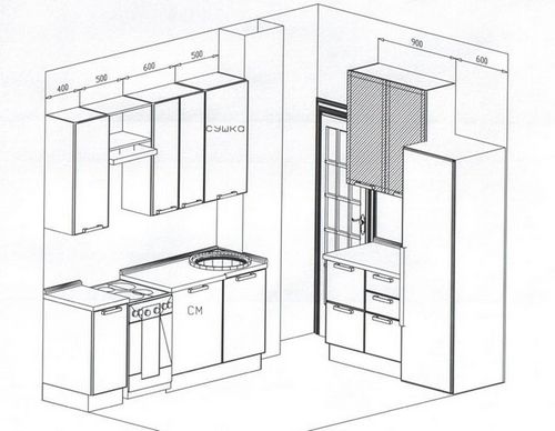 Дизайн кухни 4 кв м: эстетика и функциональная сторона (видео)