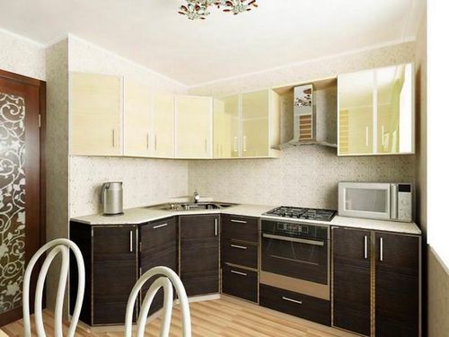 Дизайн кухни 8 кв м фото: планировка интерьера с холодильником, ремонт и отделка, варианты угловые (кухня, мебель) Дизайн кухни 8 кв м фото: планировка интерьера с холодильником, ремонт и отделка, варианты угловые