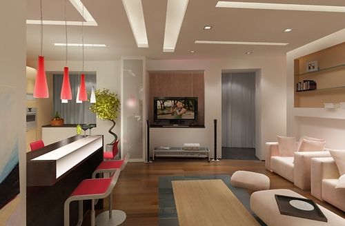 Дизайн кухни-гостиной площадью 30 кв.метров (82 фото): планировка с совмещенным интерьером