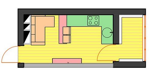 Дизайн кухни с балконом: использование лоджии, схемы (фото и видео)