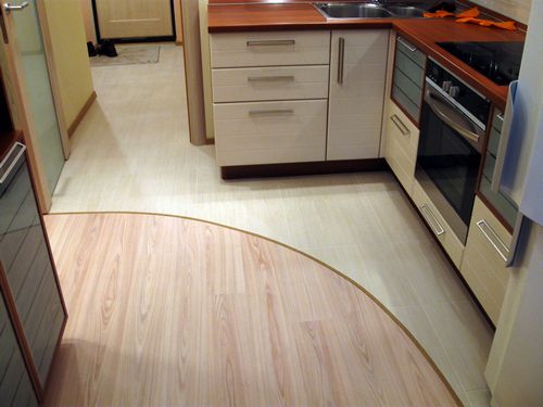 Дизайн плитки для пола на кухню (70 фото): напольная покрытие из бежевого ламината