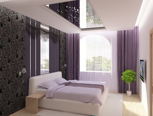 Дизайн потолка в спальне, фото и варианты оформления потолка в спальне