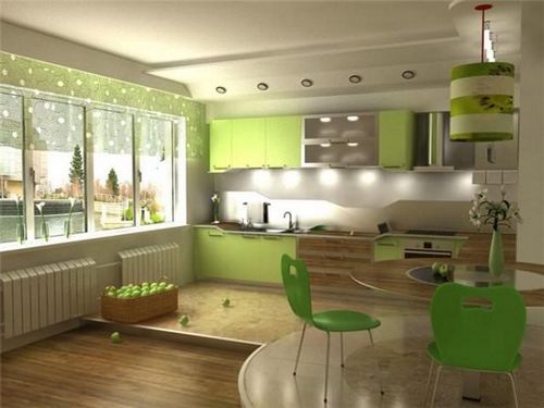 Дизайн прямоугольной кухни: фото интерьера кухни гостиной, планировка формы, расстановка мебели в маленькой кухне (кухня, прямоугольный, мебель) Дизайн прямоугольной кухни: фото интерьера кухни гостиной, планировка формы, расстановка мебели в маленькой кухне