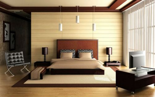 Дизайн спальни в коричневых тонах, фото  бежевых, шоколадных спален и терракотовых, примеры сочетания этих оттенков с голубым, серым, зеленым цветом