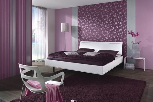 Дизайн спальни в сиреневом цвете: оттенки фиолетового в интерьере