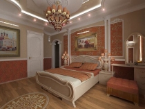 Дизайн стильной спальни, фото готических спален, ампир, фьюжн, рококо, романтик, эклектика, а также особенности оформления интерьера в каждом из этих стилей