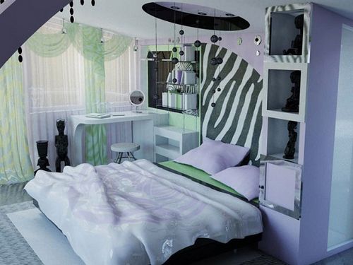 Дизайн стильной спальни, фото готических спален, ампир, фьюжн, рококо, романтик, эклектика, а также особенности оформления интерьера в каждом из этих стилей