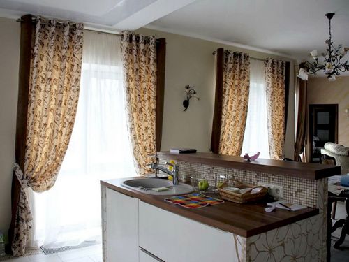 Дизайн тюли для кухни - новинки 2018 года (70 фото): современный стиль (тюль, кухня, стиль) Дизайн тюли для кухни - новинки 2018 года (70 фото): современный стиль