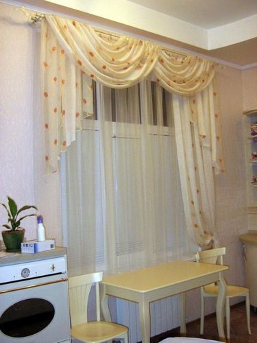 Дизайн тюли для кухни - новинки 2018 года (70 фото): современный стиль (тюль, кухня, стиль) Дизайн тюли для кухни - новинки 2018 года (70 фото): современный стиль