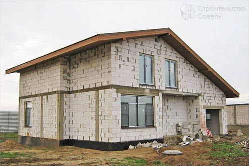 Дом из блоков своими руками - строительство блочного дома