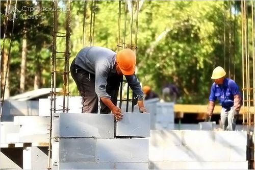 Дом из газобетона своими руками - как построить +фото (дом, газобетон) Дом из газобетона своими руками - как построить +фото