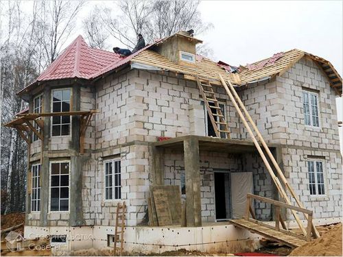 Дом из газобетона своими руками - как построить +фото (дом, газобетон) Дом из газобетона своими руками - как построить +фото