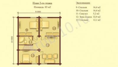 Дом из оцилиндрованного бревна — проекты и цены