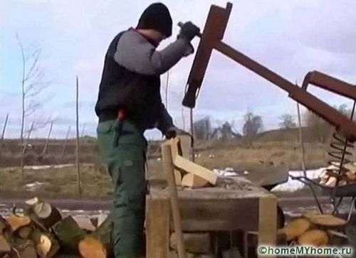 Дровокол своими руками: чертежи, фото, инструкции в помощь! (дровокол, гидравлический) Дровокол своими руками: чертежи, фото, инструкции в помощь!