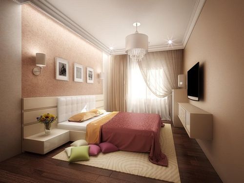 Фото спальни в квартире: средний класс, виды и формы, варианты и примеры, выставочный образец, дизайн