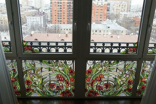 Французское остекление на балкон