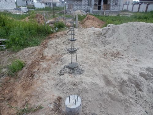 Фундамент ТИСЭ своими руками: фото, схемы, чертежи, видео